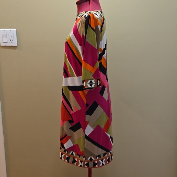 Studio I Colorful Abstract Dress - Picture 3 of 11